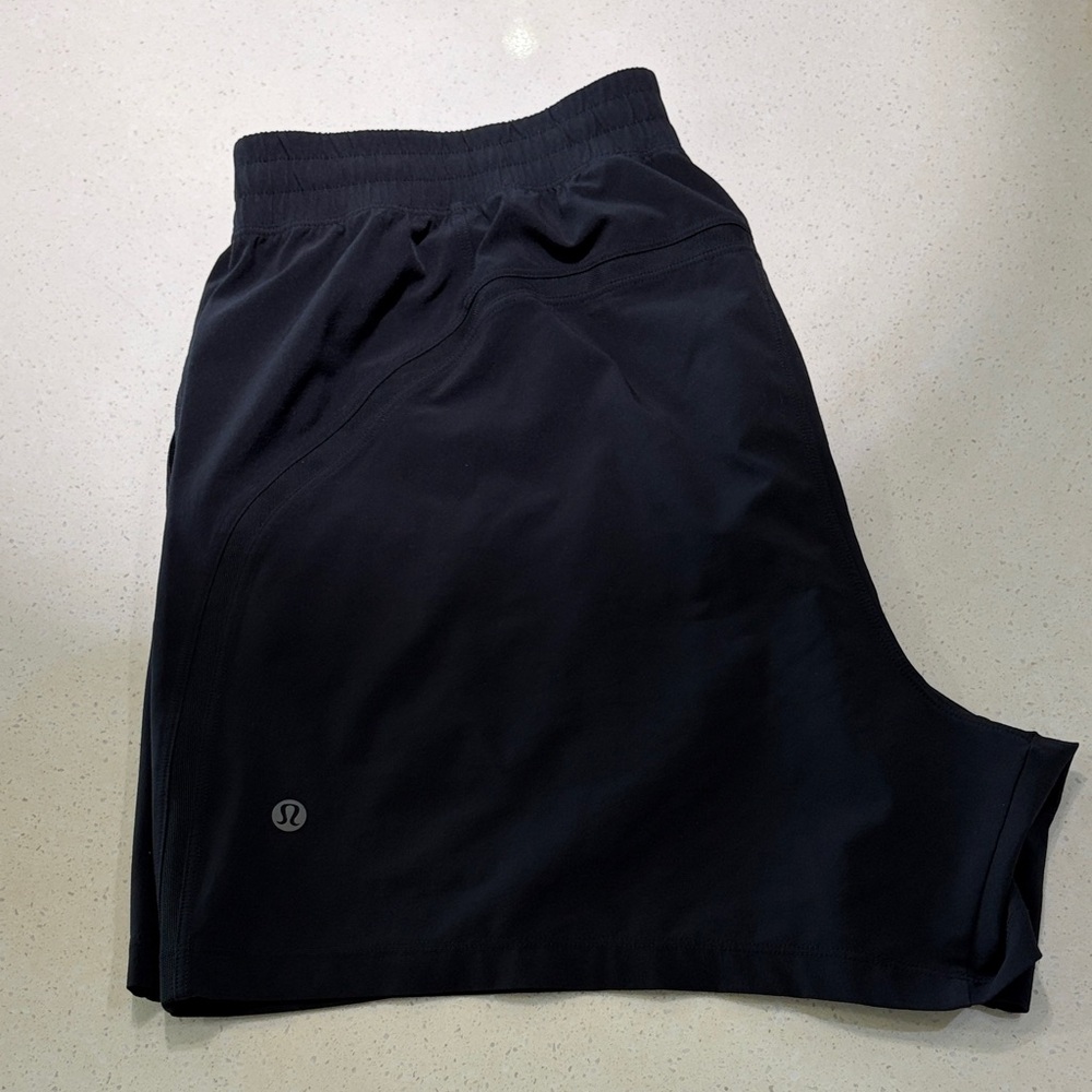 lululemon athletica Men's Dark Navy Athletic Shorts